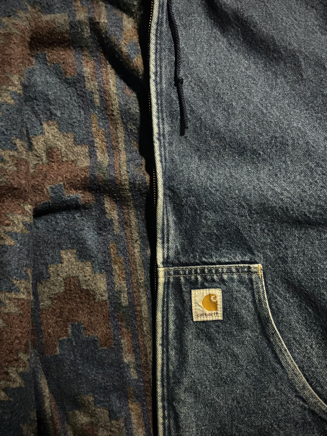 90s 칼하트 아즈텍 액티브 JB848 L USA🇺🇸 상품이미지6