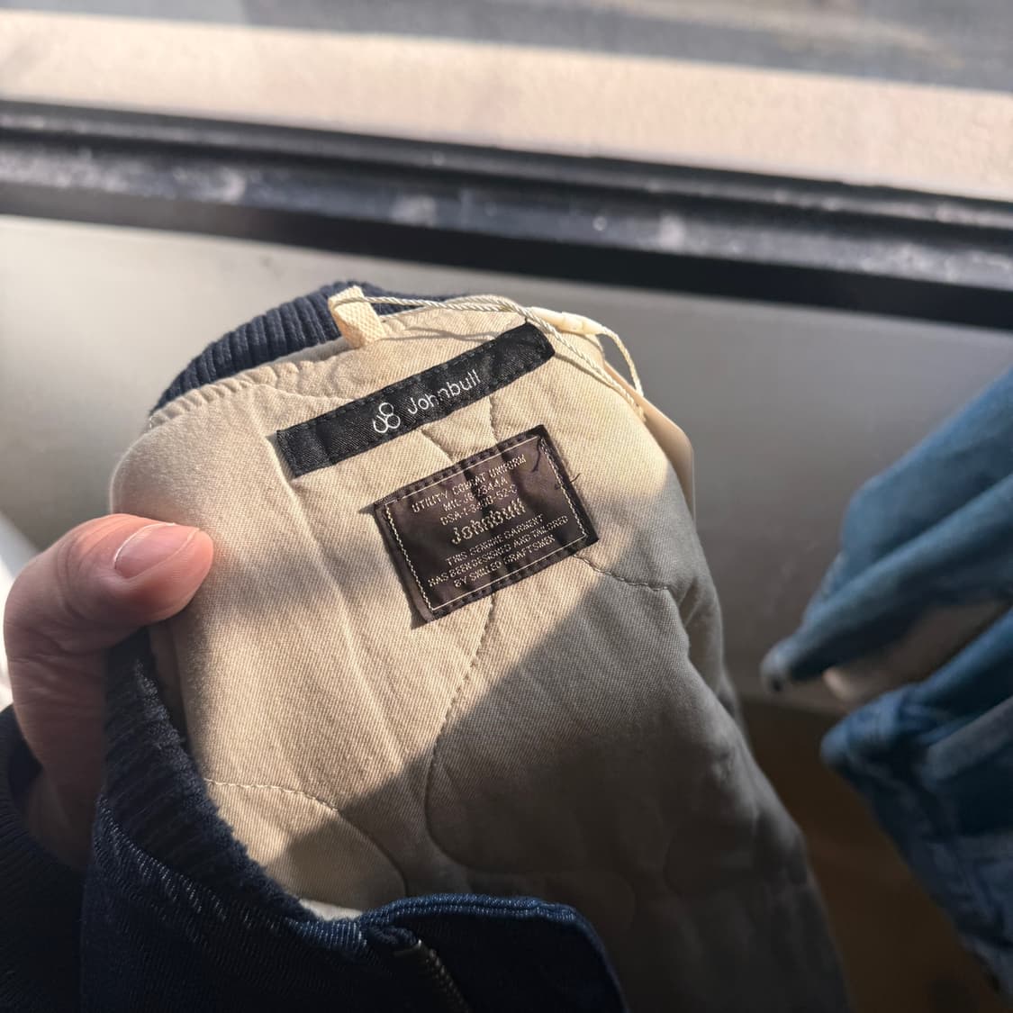 존불 데님 봄버 MA1 상품이미지7