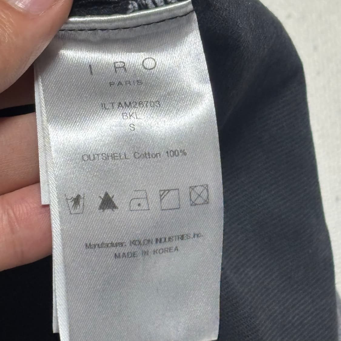 S 이로 나시 맨투맨 상품이미지4