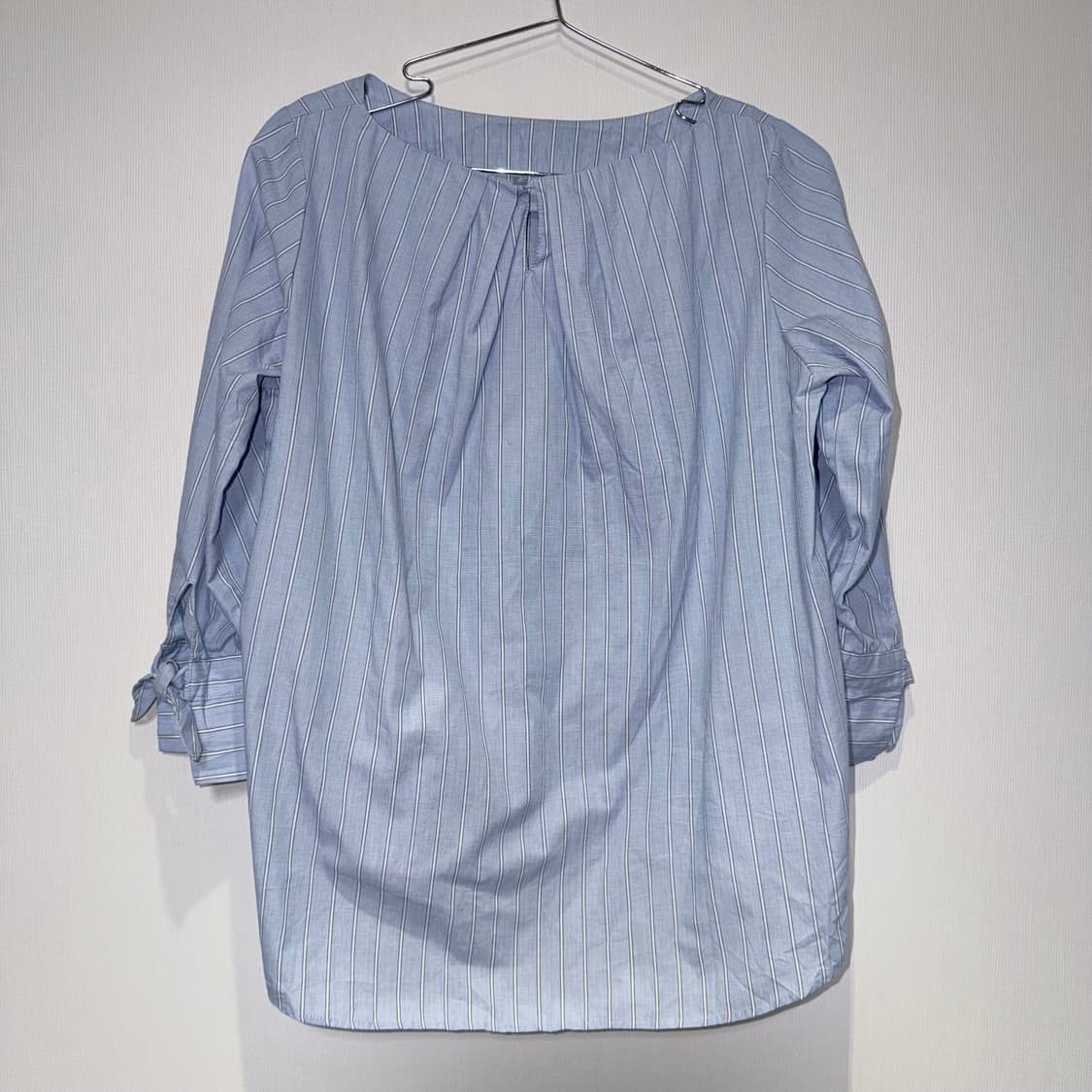 Japanese vintage blue blouse 상품이미지1