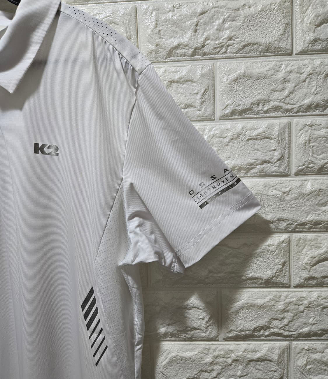 거의새것/ K2 반집업 쿨링 반팔티 105 상품이미지4