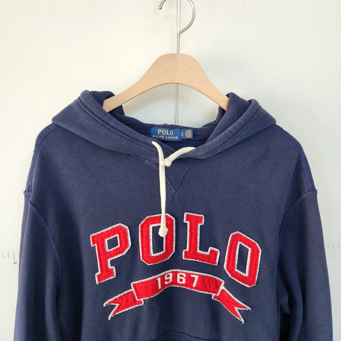 폴로 네이비 후드티 상품이미지2