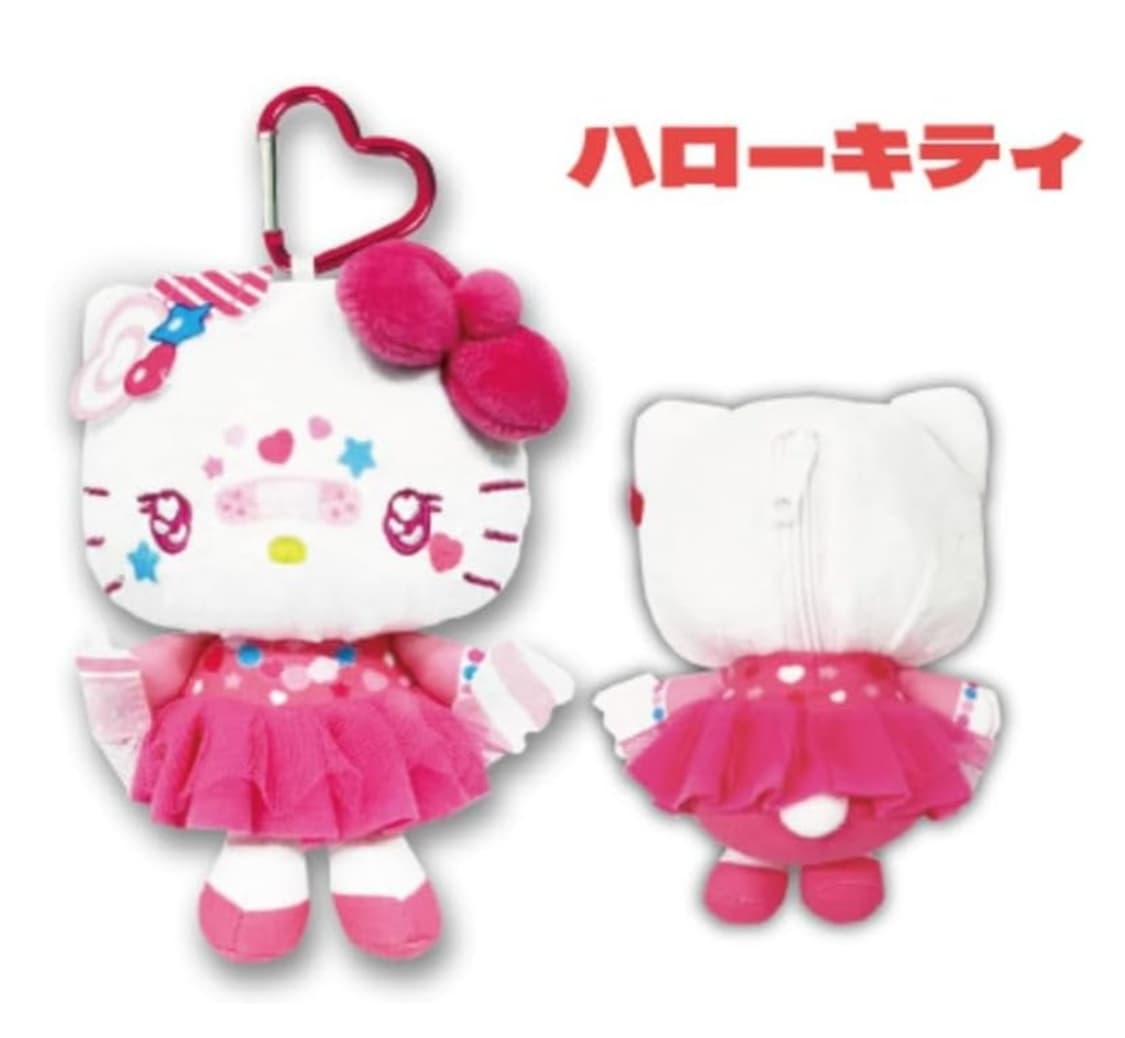 산리오 데코라시리즈 헬로 키티 파우치 상품이미지1