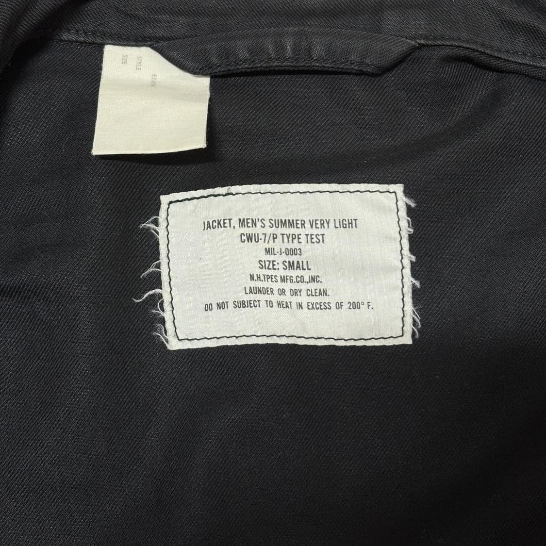 [S] 엔할리우드 코튼 CWU-7/P 플라이트 재킷 상품이미지8