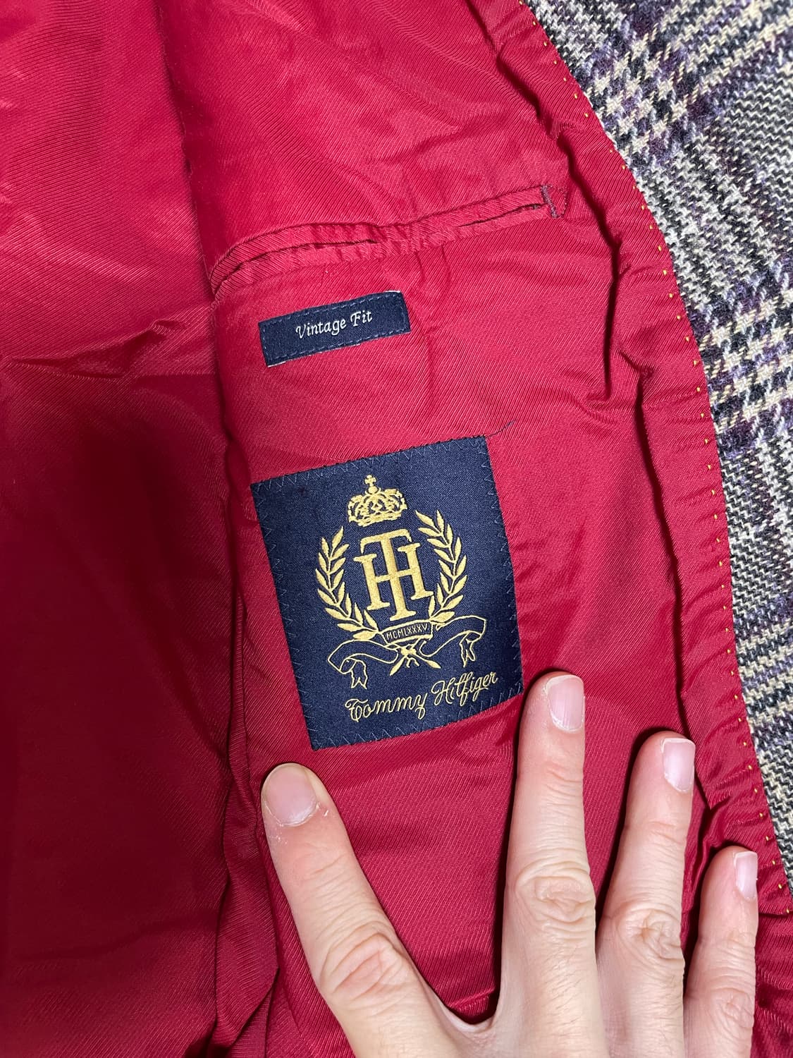 타미힐피거 하운드투스 블레이저 사이즈 105~110 상품이미지5