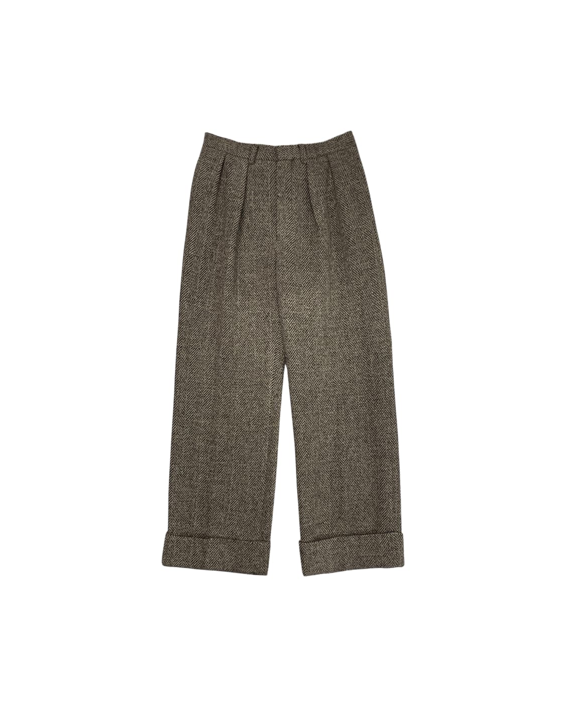 아크네 스튜디오 22AW 폴디드 울 와이드 팬츠 상품이미지4