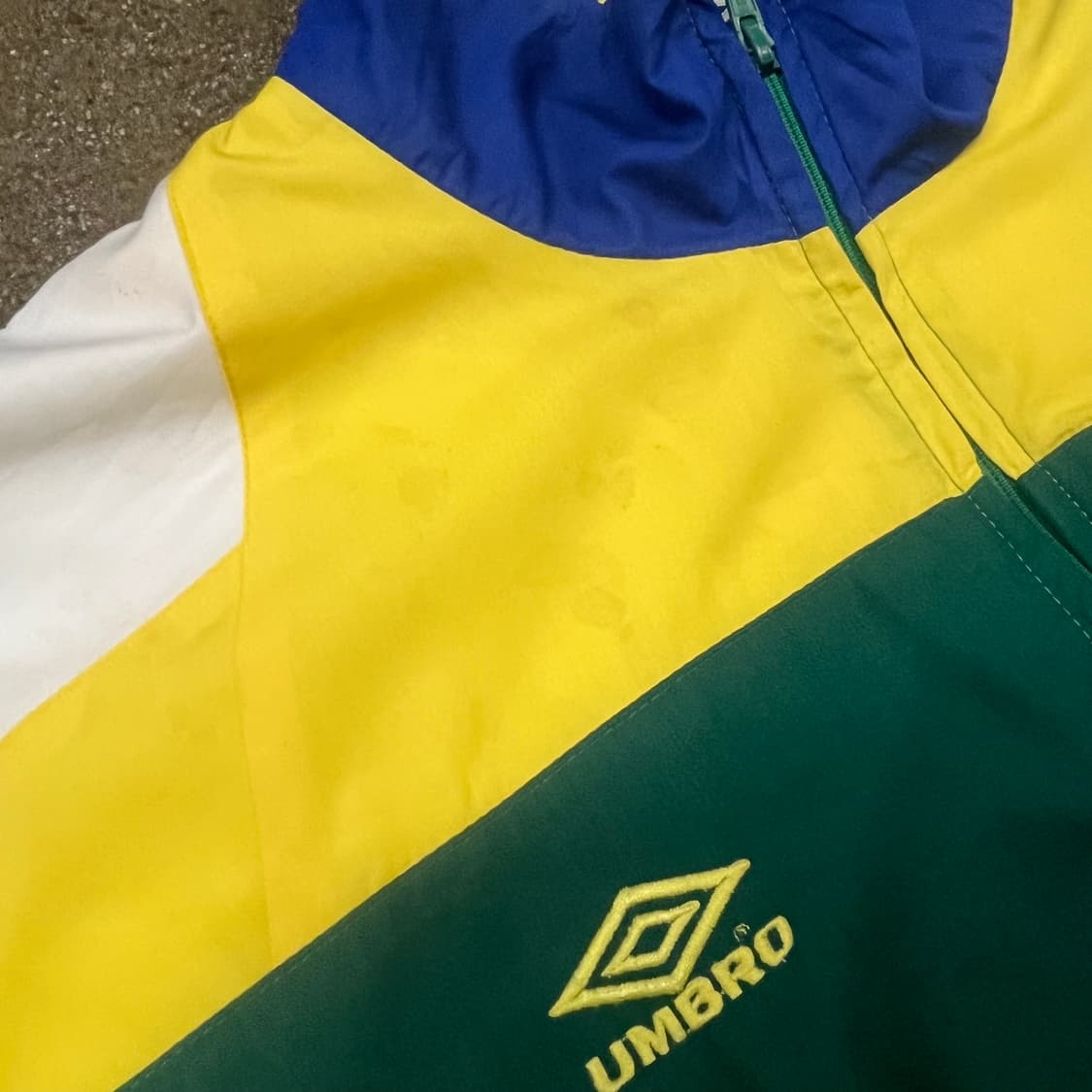 90s Umbro 브라질 국대 트랙 자켓 (105) 상품이미지3