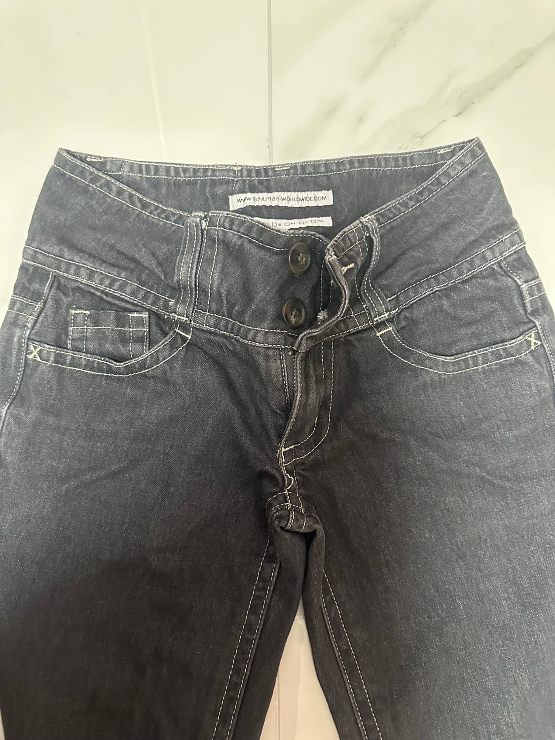 Union Jack Engineered Denim Indigo Gray 상품이미지3