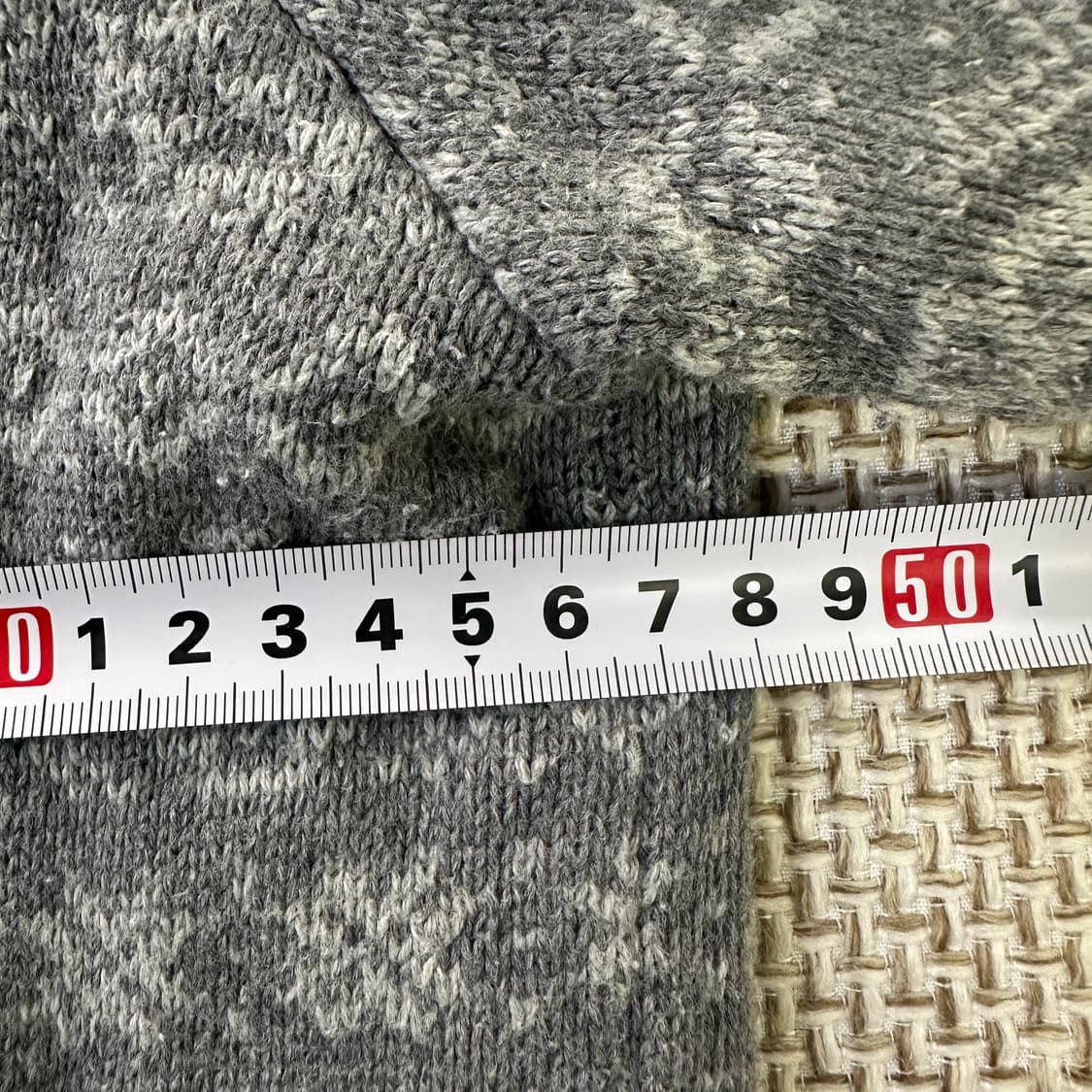 S 타미힐피거 페어아일 패턴 니트 0408D 상품이미지5