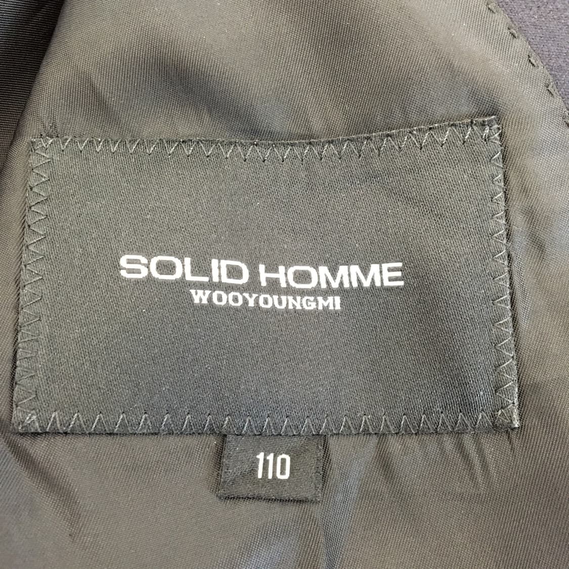 솔리드옴므 이태리 제냐원단 모 100% 블레이져자켓 105  상품이미지7