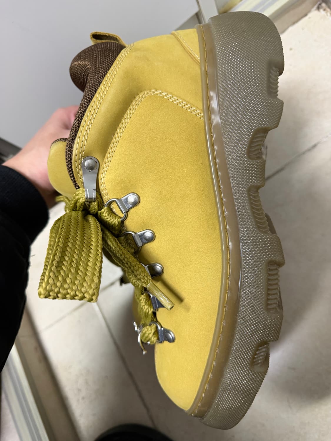 버버리 누벅 트렉 부츠 마닐라 40 상품이미지4