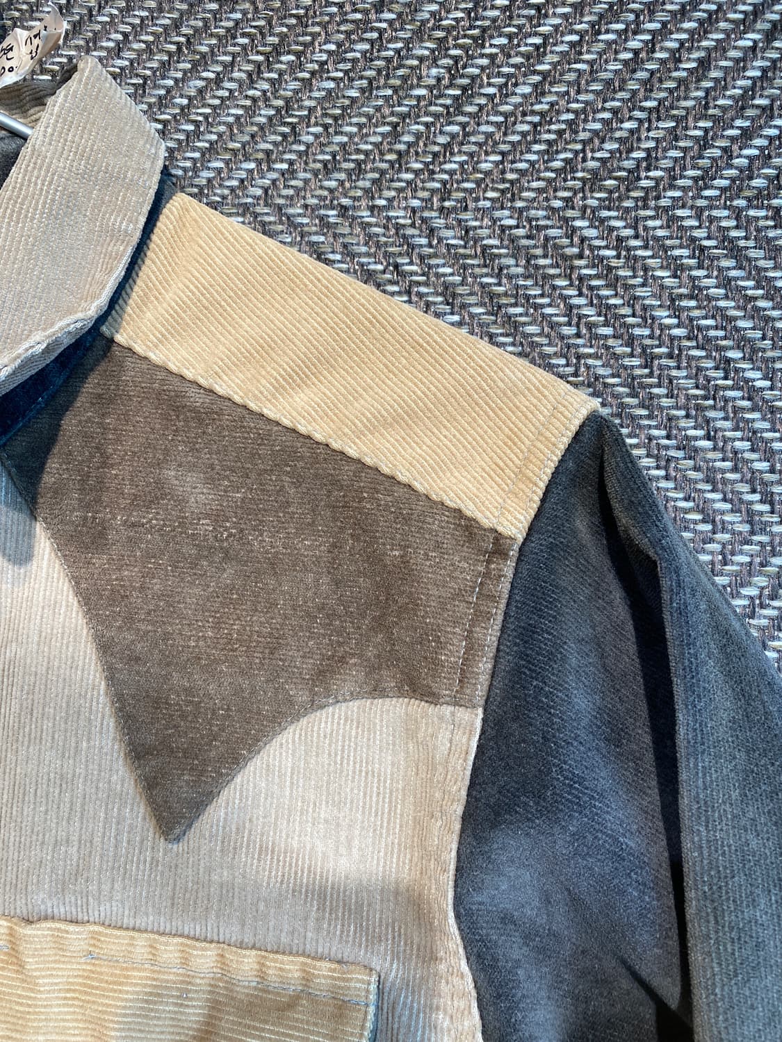 트루웨스트 코듀로이 웨스턴 셔츠 made in U.S.A 상품이미지5