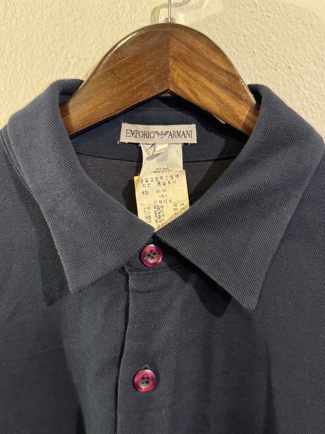 90s 엠포리오 아르마니 폴로 가디건 상품이미지3