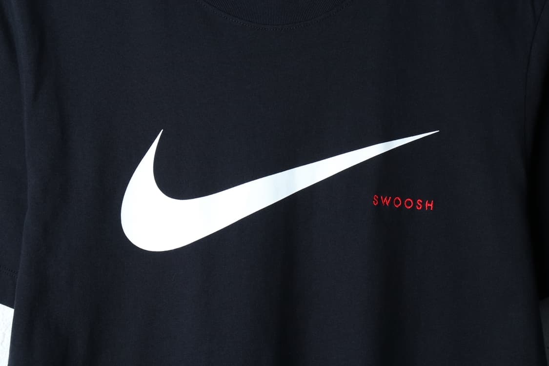 (M) 나이키 반팔 티셔츠 더블스우시 블랙 올드스쿨-H32097 상품이미지5