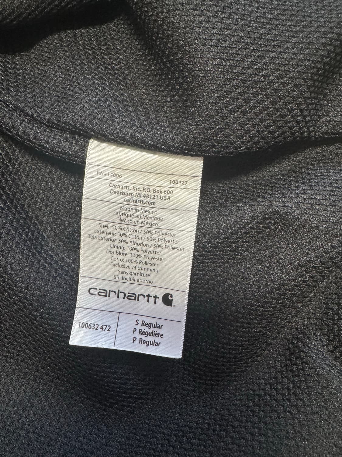 (S) 칼하트 레인 디펜더 후드집업 상품이미지6