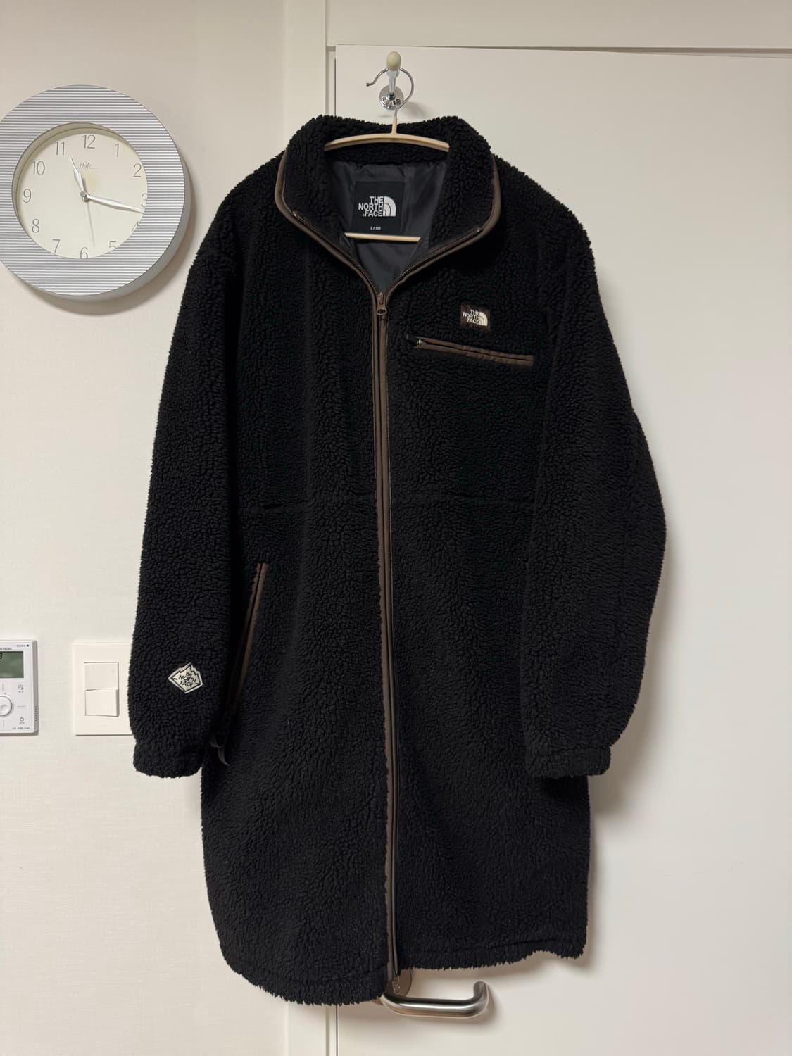 노스페이스 뽀글이 롱 후리스 L 상품이미지1