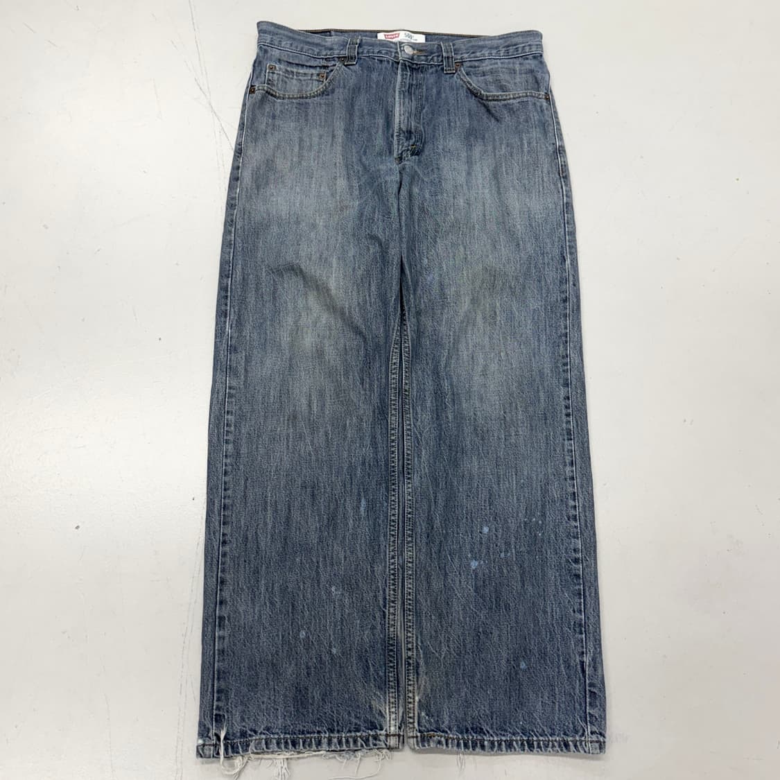 리바이스 569 새깅 워싱 와이드 스케이터 데님팬츠 상품이미지2