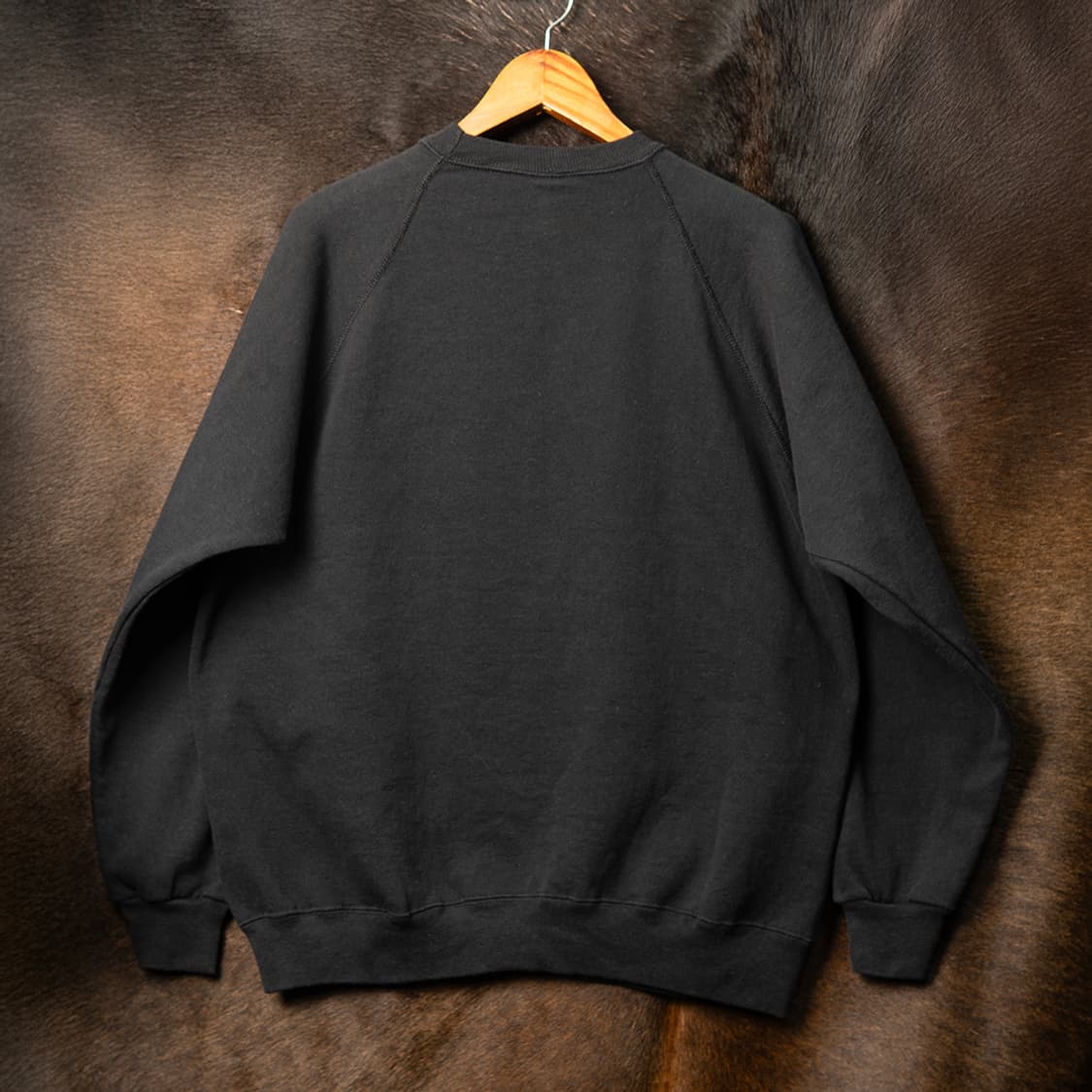 [XL] 90s 할리데이비슨 x 헤인즈 50/50 스웻셔츠 블랙  상품이미지3