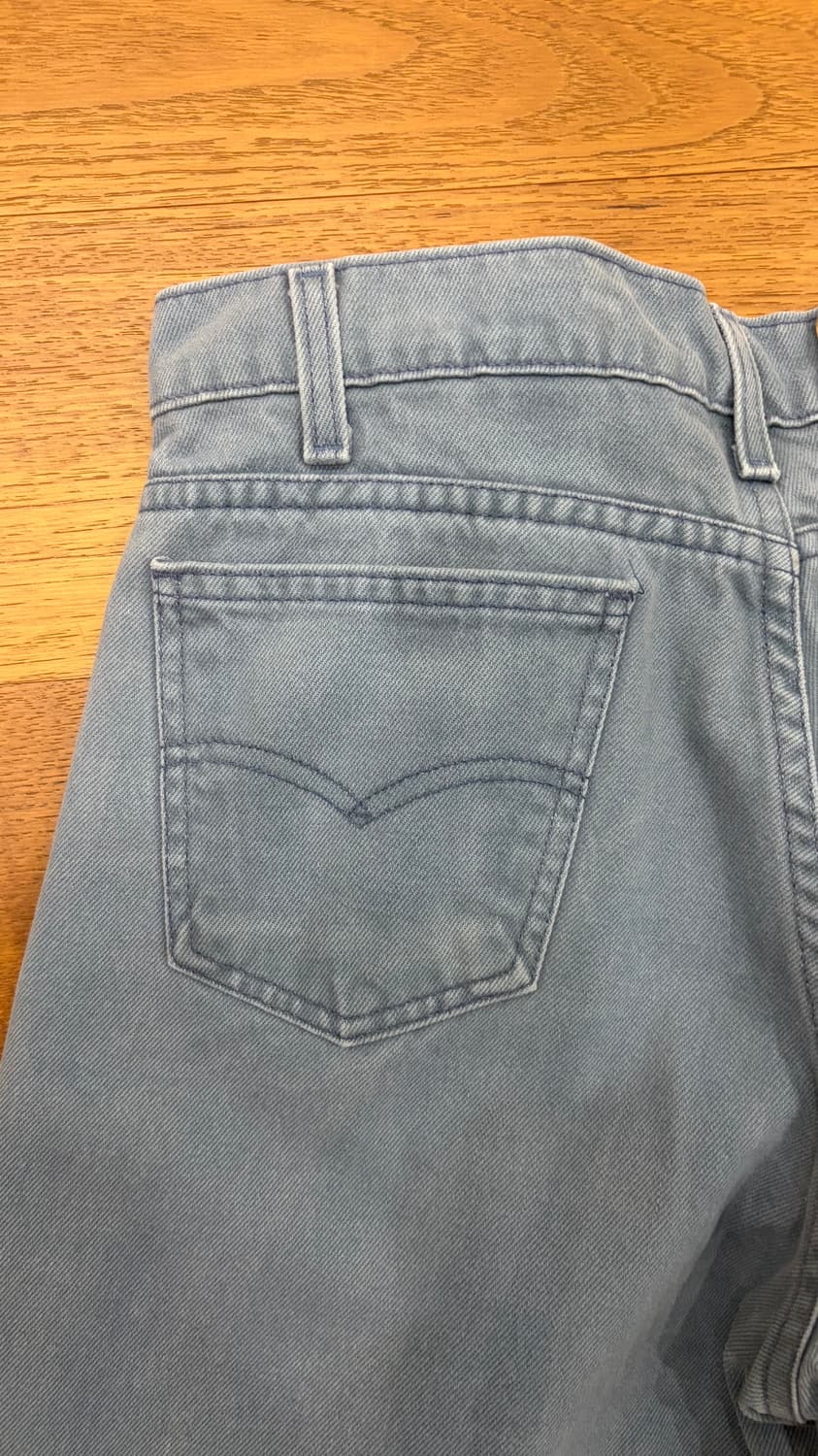 [33] 리바이스 550 오렌지탭 연청 그레이 데님 팬츠 상품이미지5