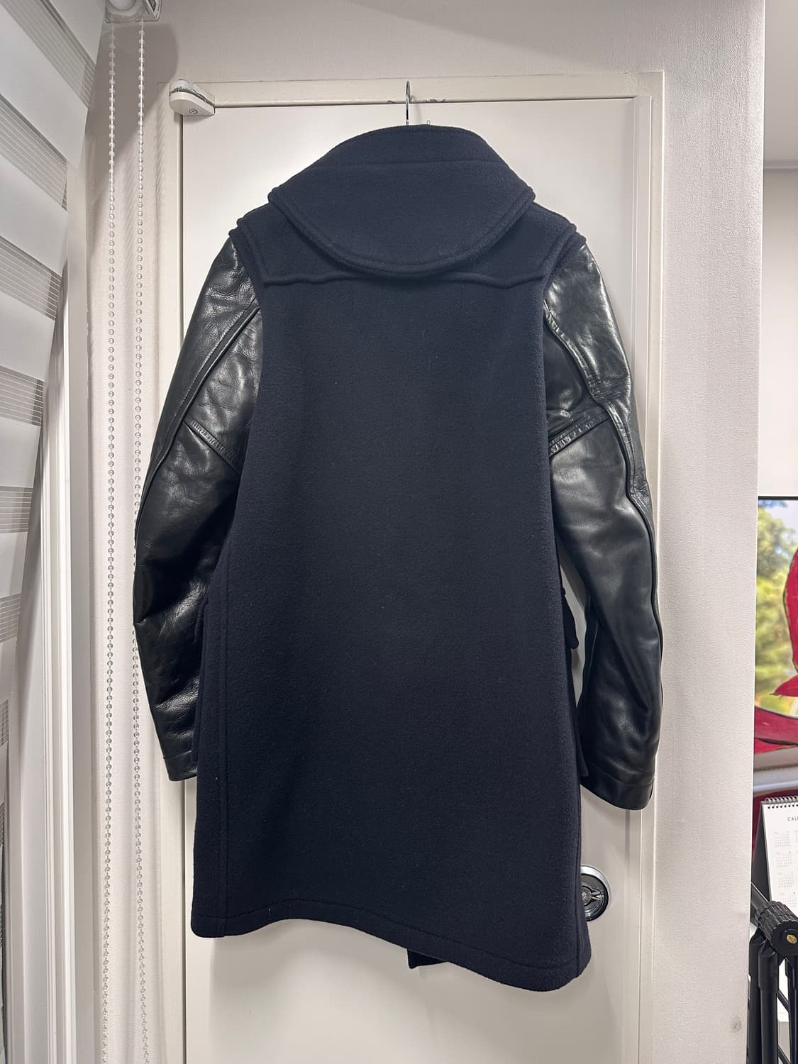 준야 와타나베 X 글로버올 더플 레더 코트 상품이미지2