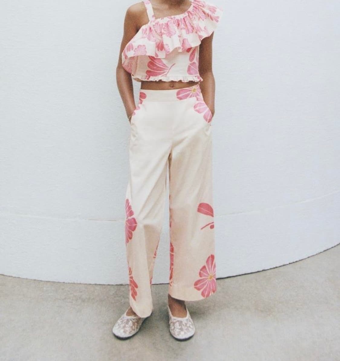 자수 발레리나 매쉬 플랫슈즈 상품이미지1