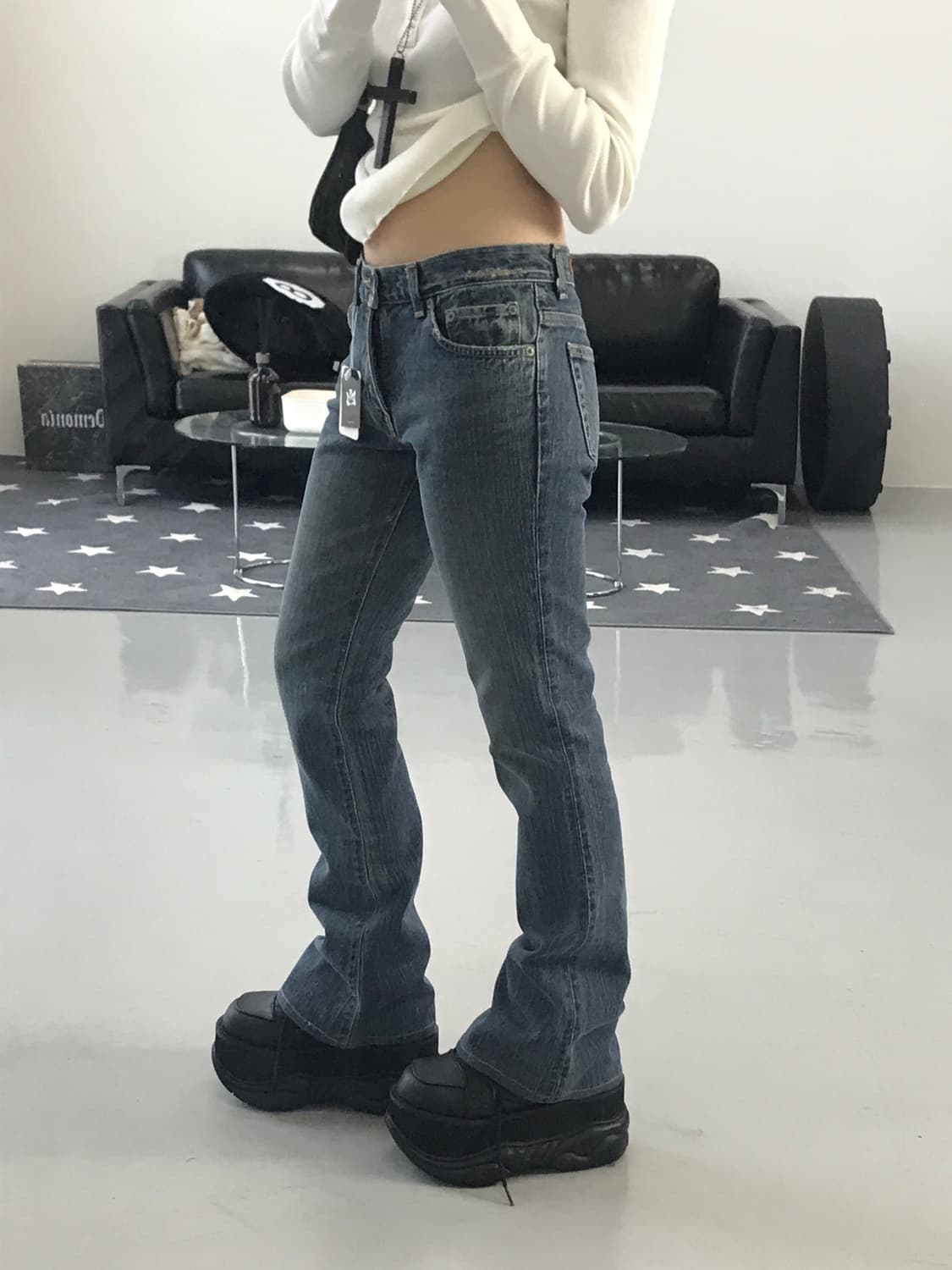 Edwin Denim Bootcut Jeans 상품이미지4