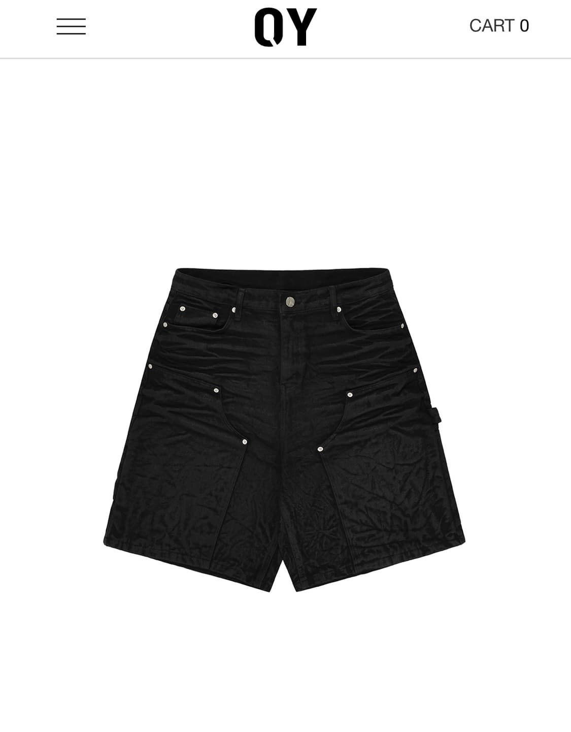 OY E.W carpenter half pants 버뮤다 1size 상품이미지1