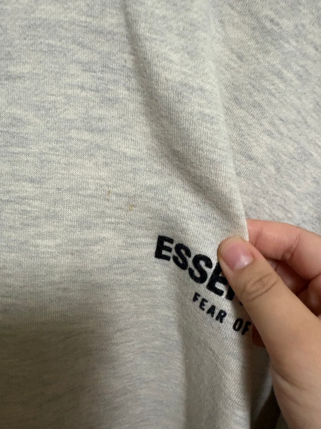 에센셜 풀오버 후드 오트밀 - 21SS 상품이미지5