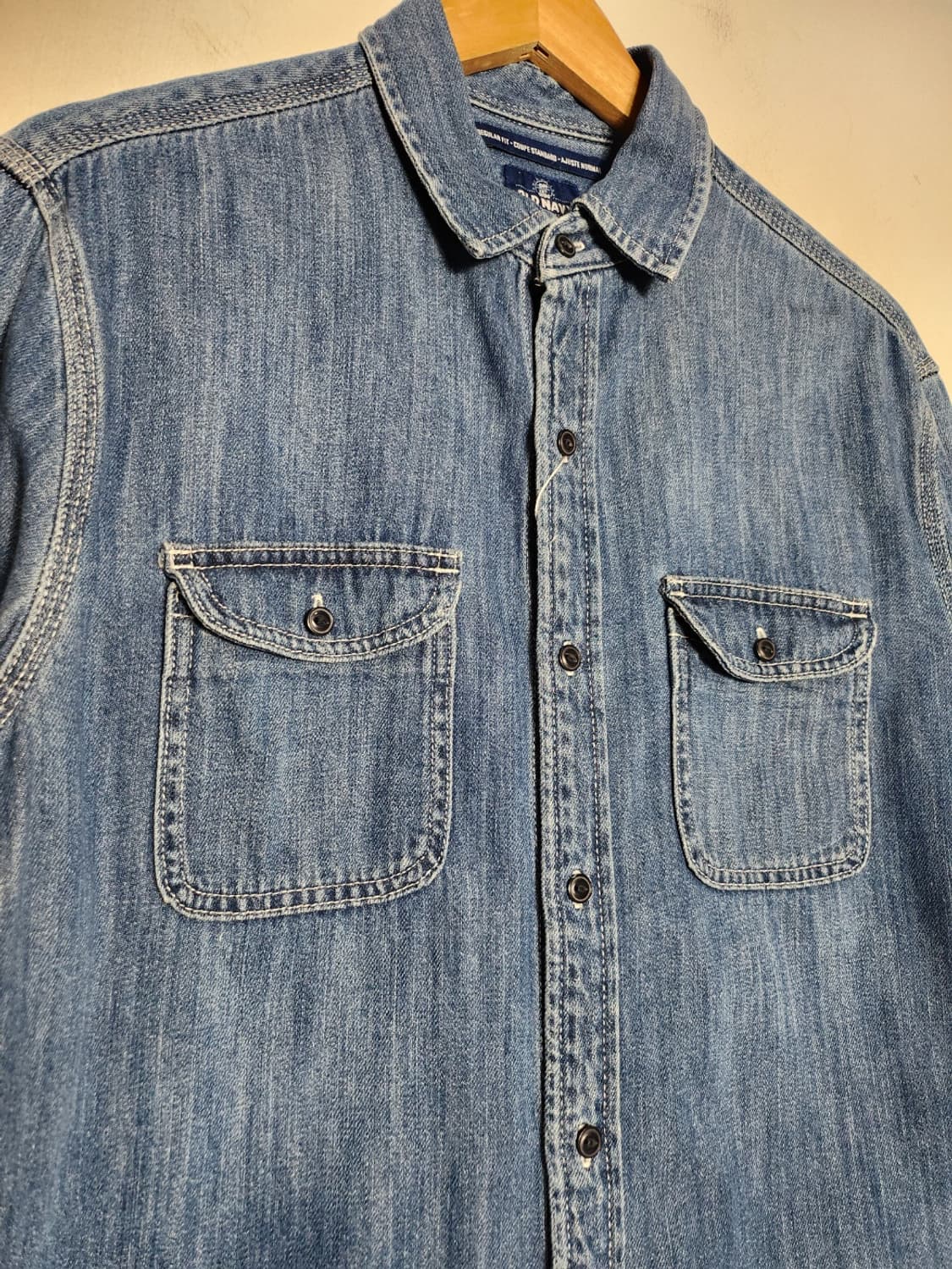 M 올드네이비 데님 워크웨어 셔츠 상품이미지3