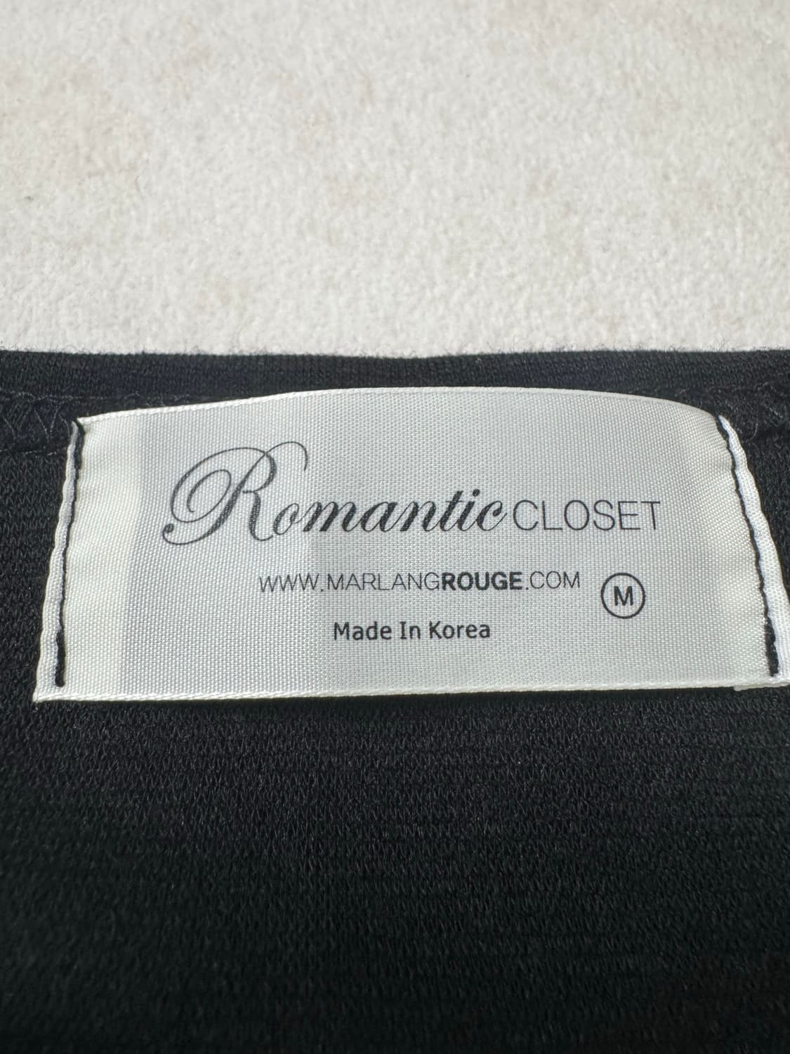Romantic Closet 배색 셔링 원피스 M 상품이미지8