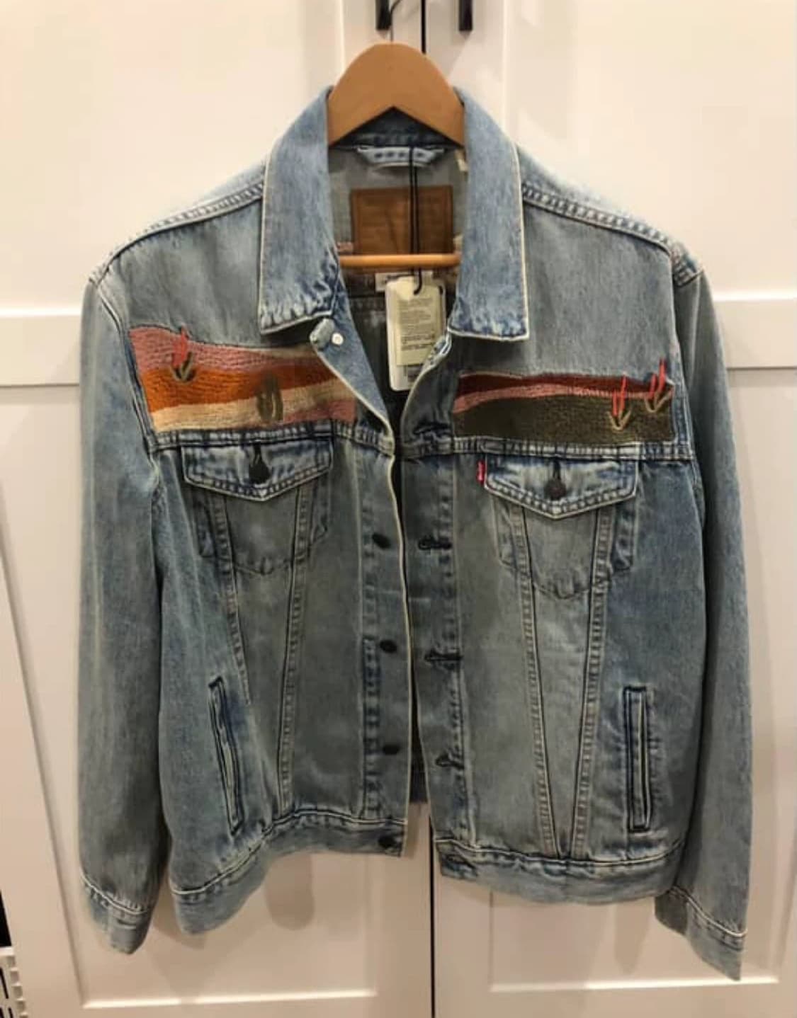 리바이스 웨스턴 자수 트러커 자켓 상품이미지2