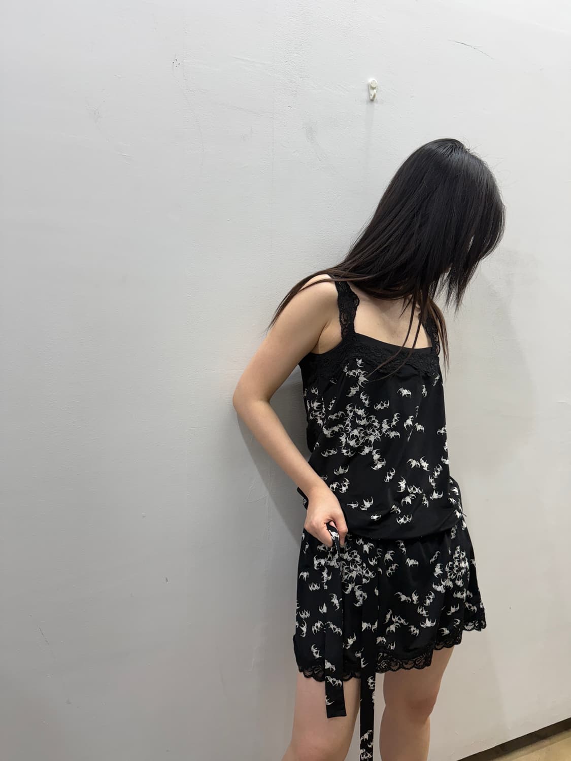 히스테릭글래머 아카이브 패턴 슬리브리스 원피스 상품이미지4