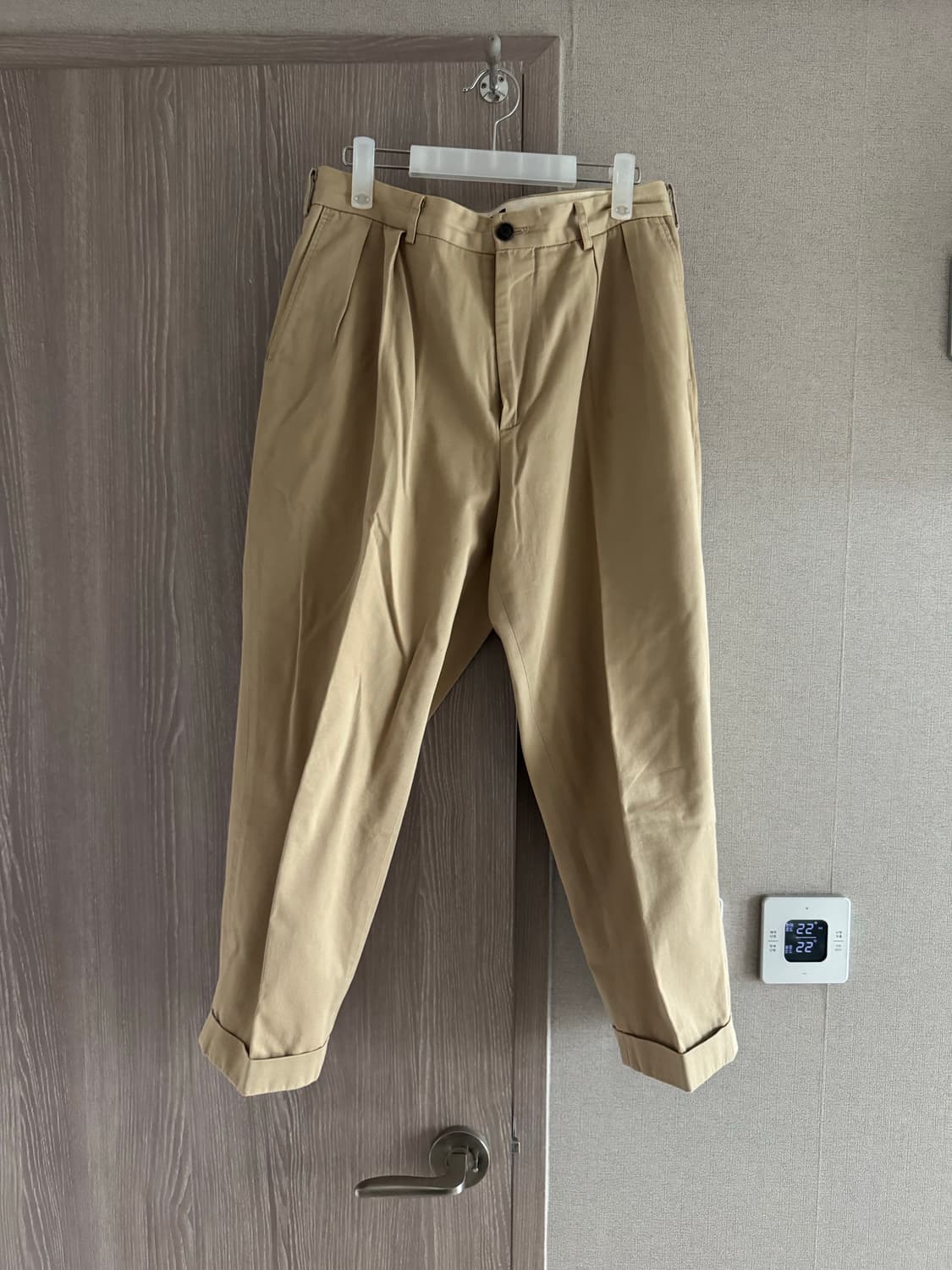 [BIG UNION] 빅유니온 투턱 앵클핏 치노&울 팬츠 (M-L) 상품이미지2