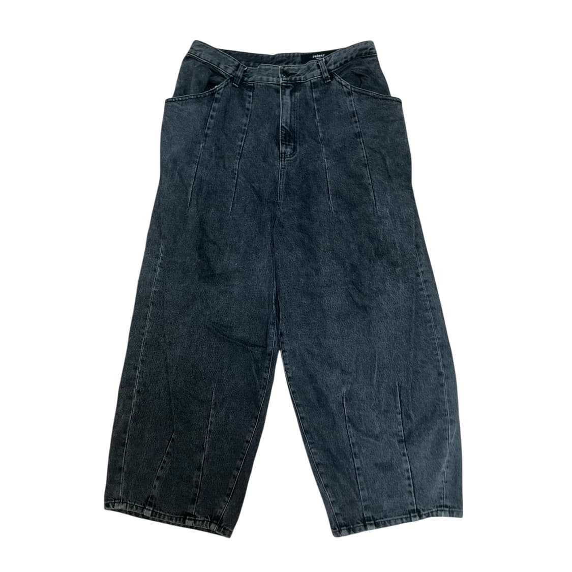 와이드 벌룬 데님 팬츠 상품이미지1