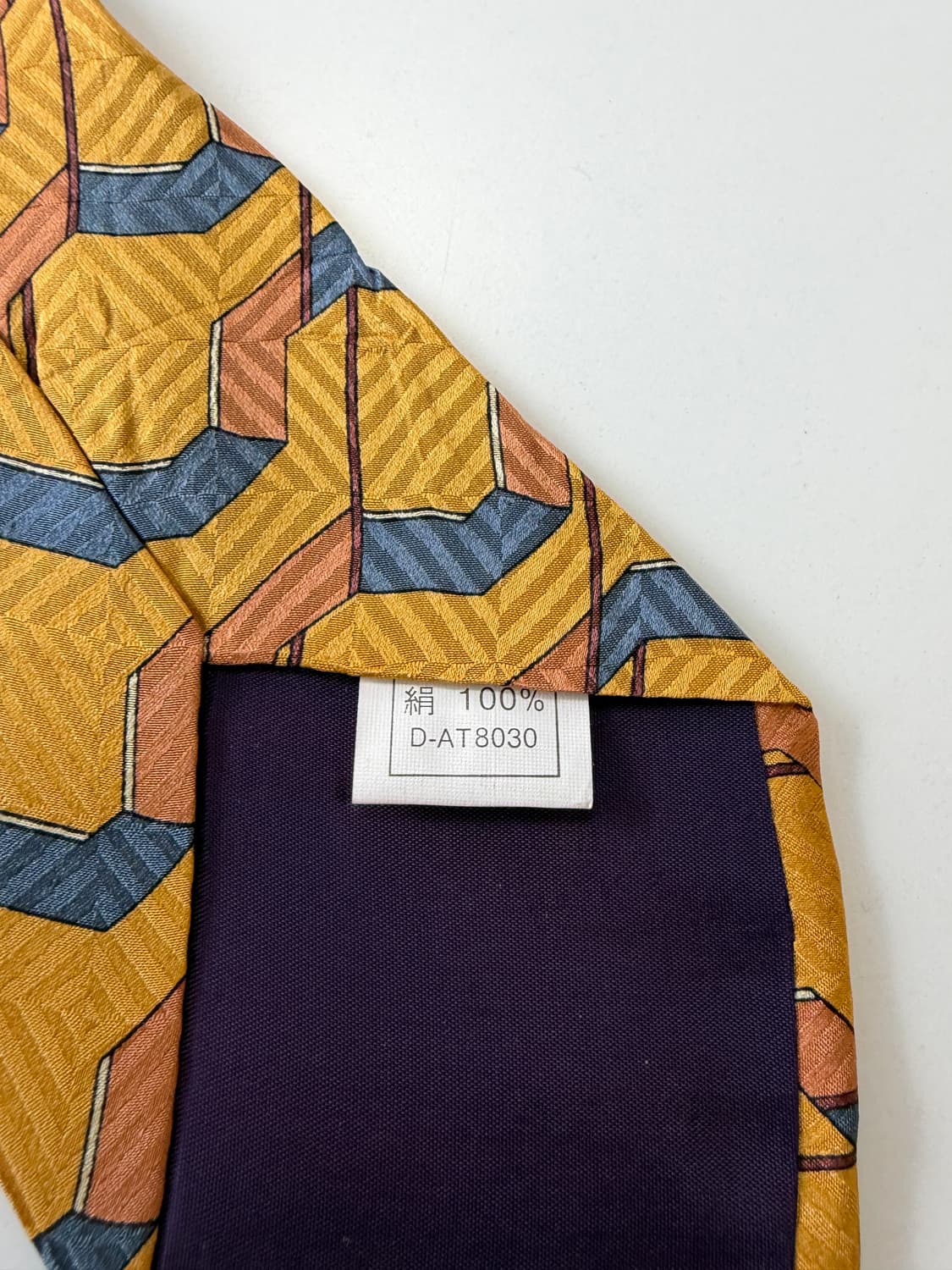 빈티지 실크 넥타이 9cm 상품이미지6