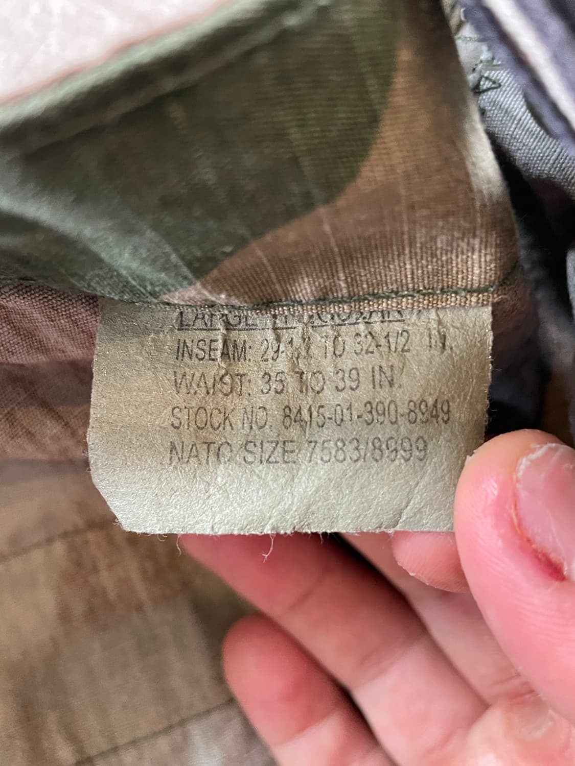 밀리터리 카고 팬츠 상품이미지4