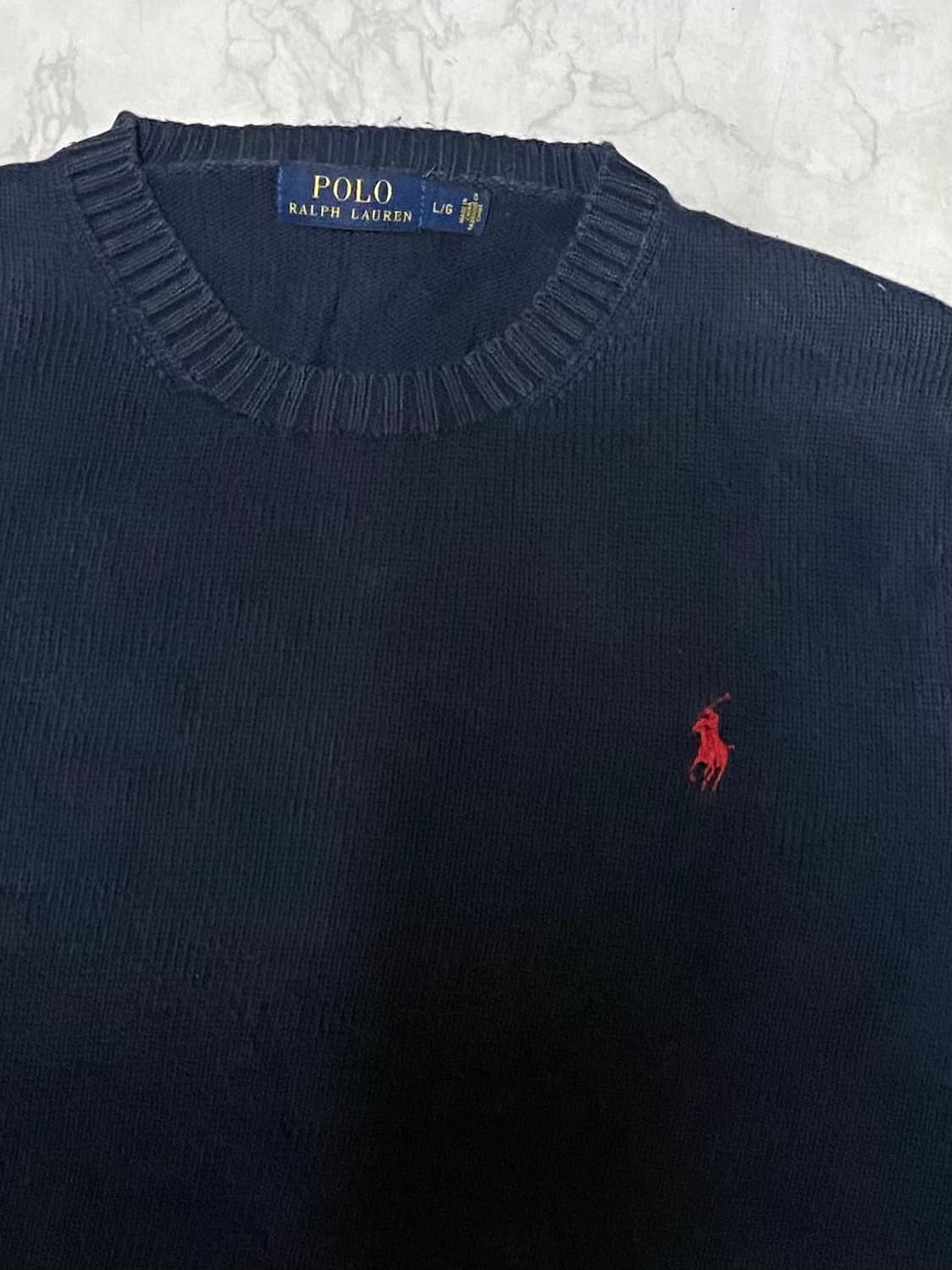 폴로 빈티지 니트 사이즈 100 상품이미지2