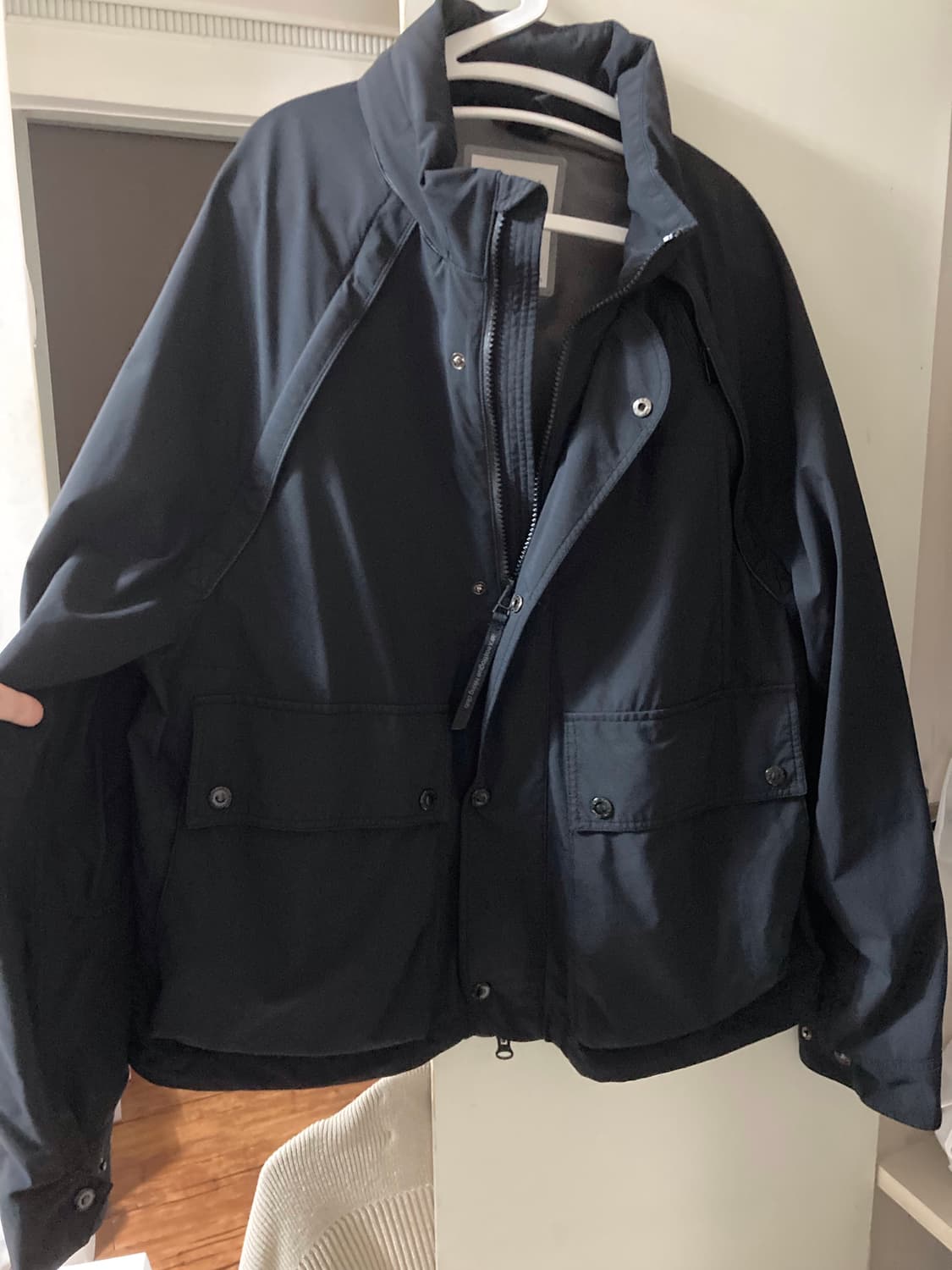 뉴발란스 NB X 이스트로그 고어텍스 파일럿 점퍼 블랙 95 상품이미지2