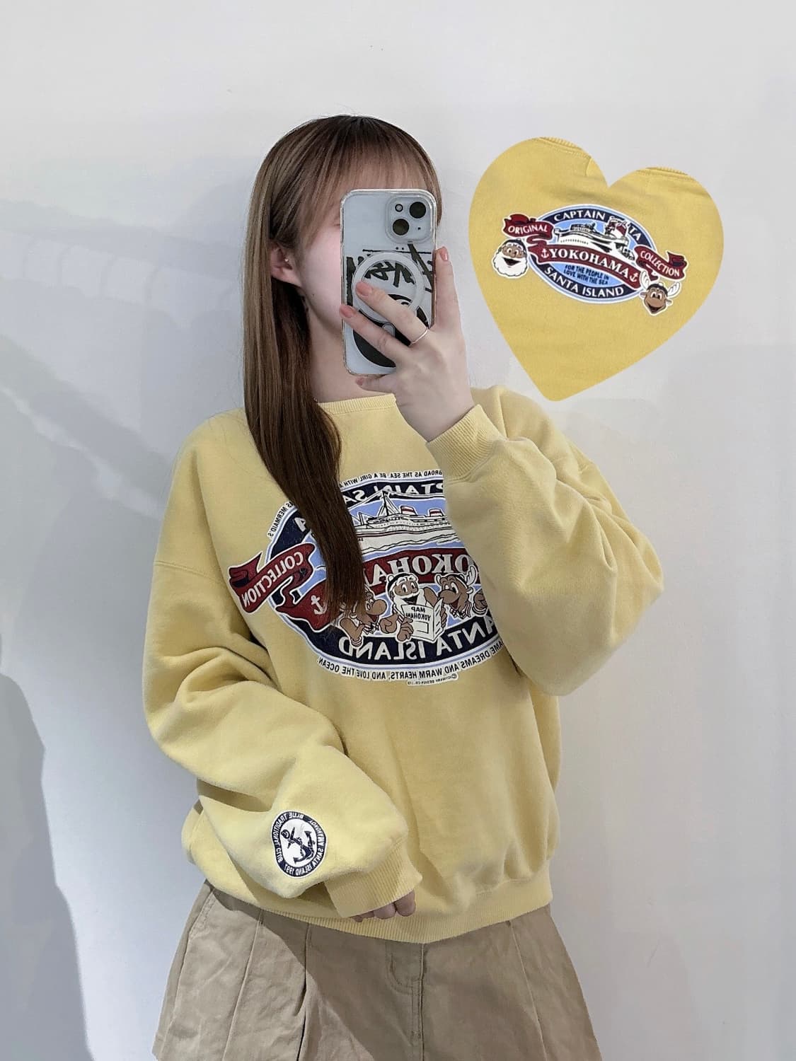 캡틴산타 00‘s 빅로고 맨투맨 상품이미지1