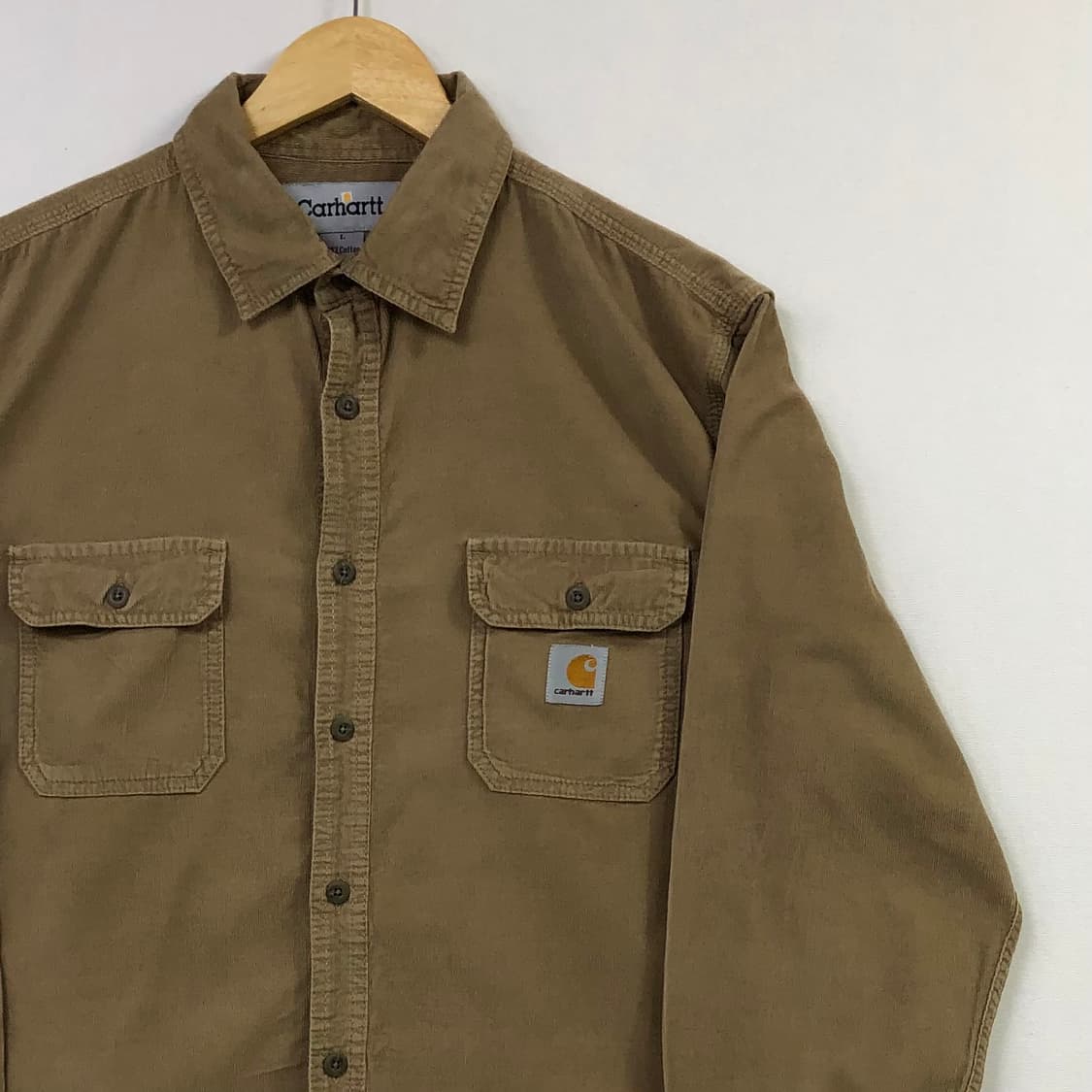 L 칼하트 코듀로이 셔츠 상품이미지1