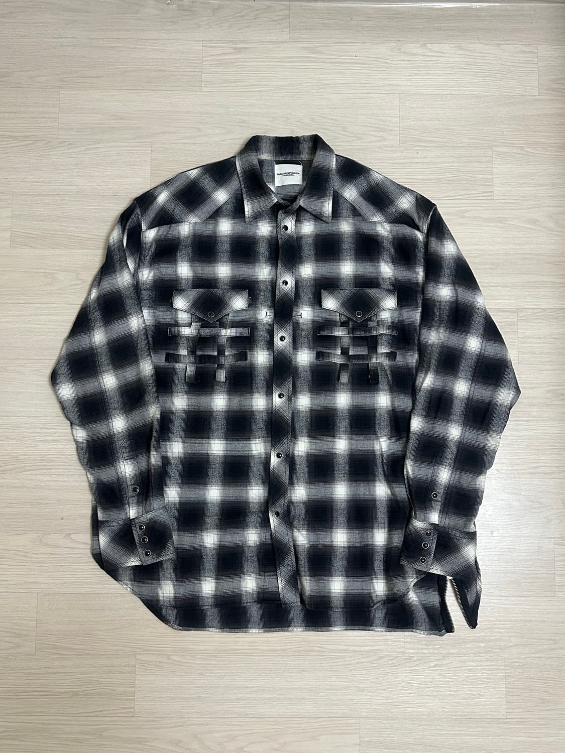 the soloist 더 솔로이스트 본디지 옴브레 셔츠 상품이미지2