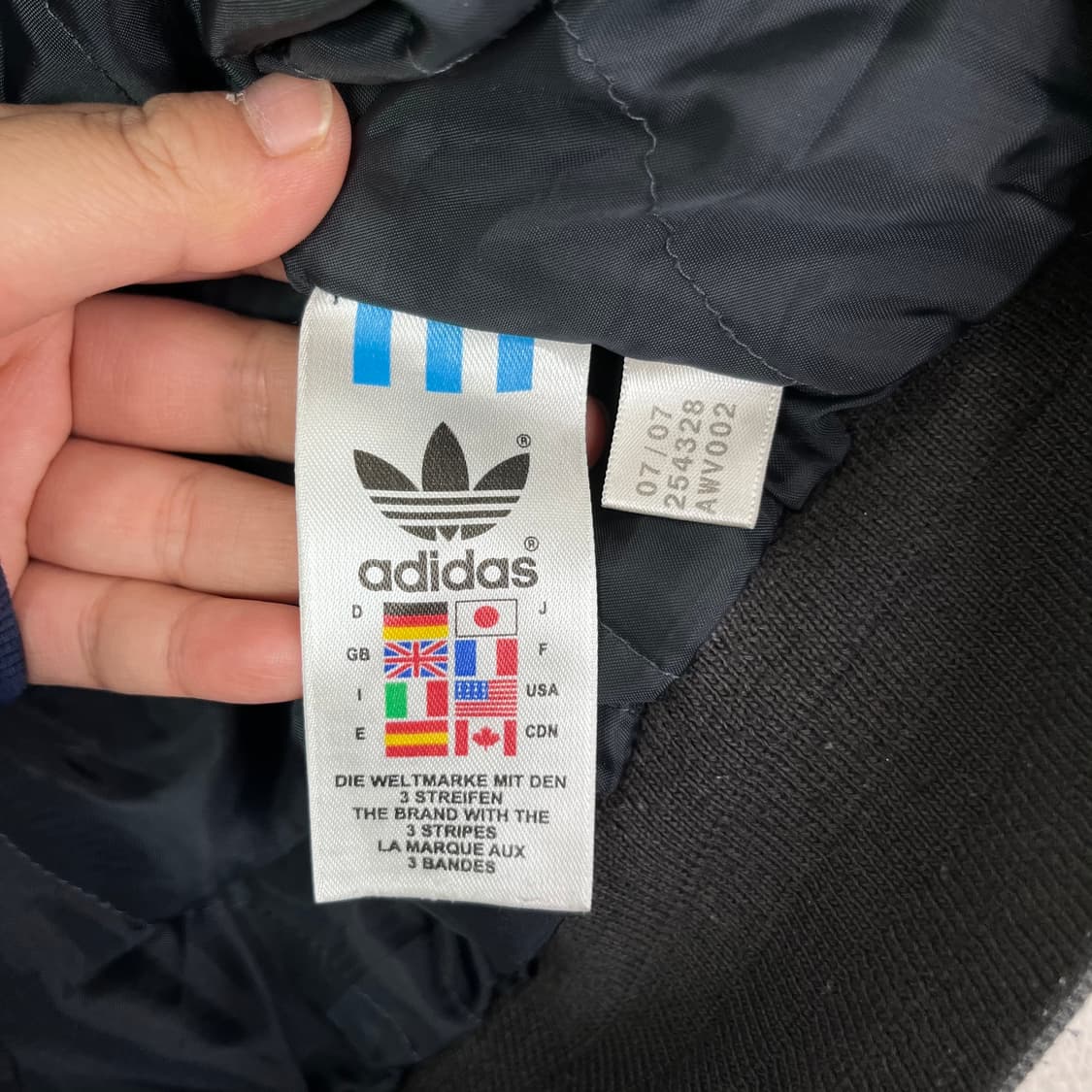 100 아디다스 90s 바이어버드 빅로고 자켓 상품이미지5