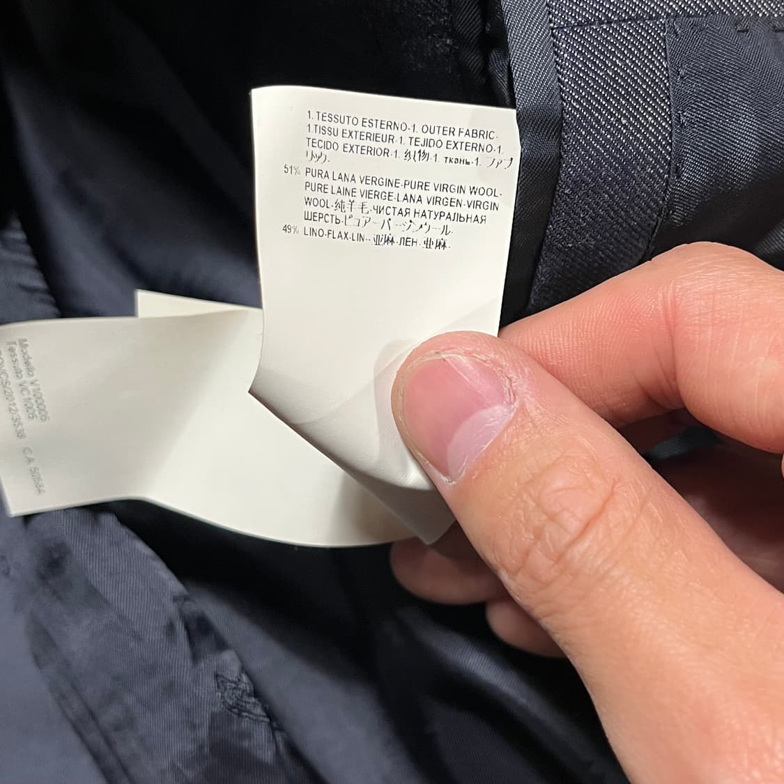 [105] 베르사체 피크드 자켓 상품이미지10