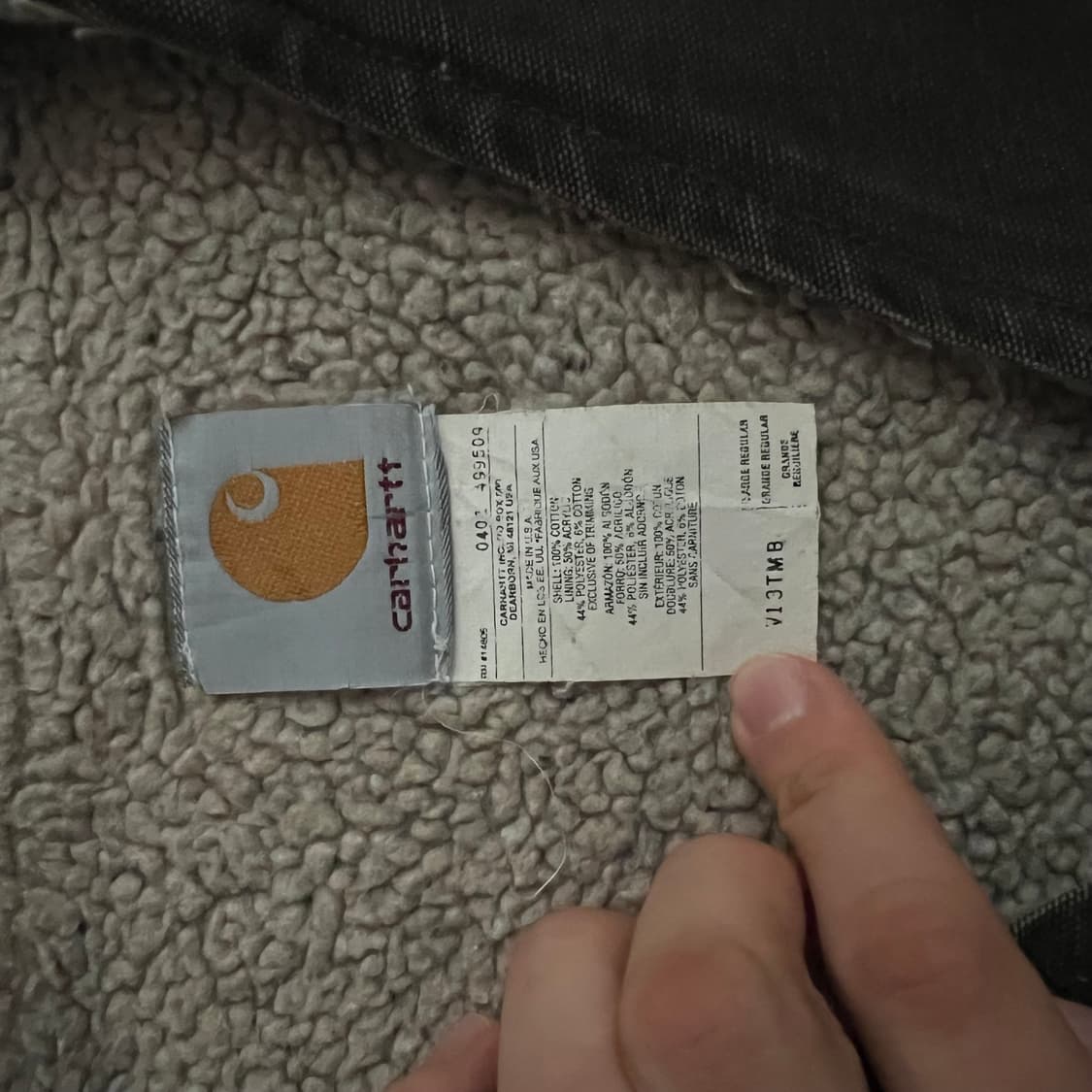 [CARHARTT] 칼하트 베스트V13TMB (Made In U.S.A) 상품이미지2