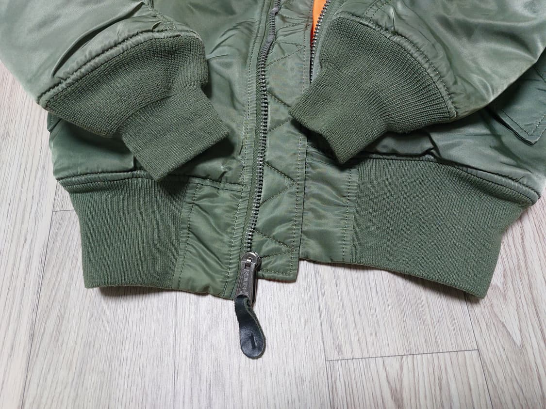 알파인더스트리 ma-1 세이지그린 S 상품이미지6