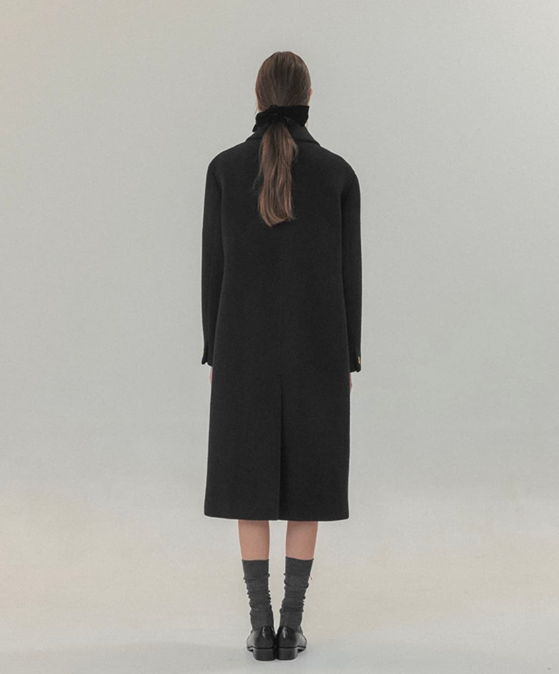 르메메 Chat Noir LongCoat Black 새상품 상품이미지6