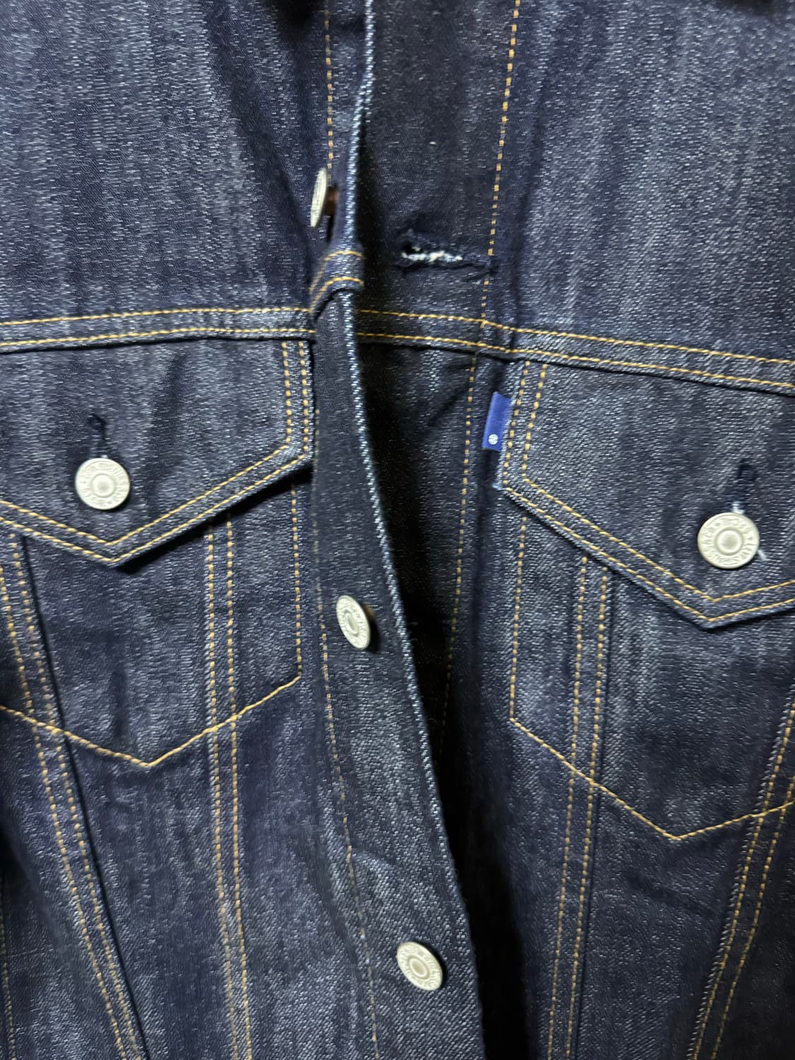 리바이스 블루탭 3세대 데님자켓 XL 판매합니다 상품이미지4