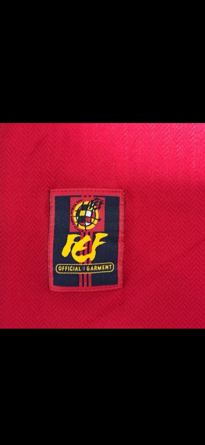 스페인 1998 홈 유니폼 M 정품 상품이미지3