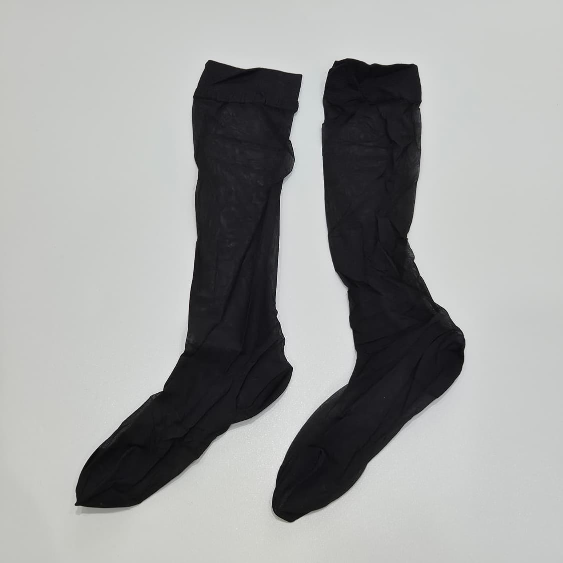 HANAE MORI 블랙 시어 하이삭스 반스타킹 상품이미지3