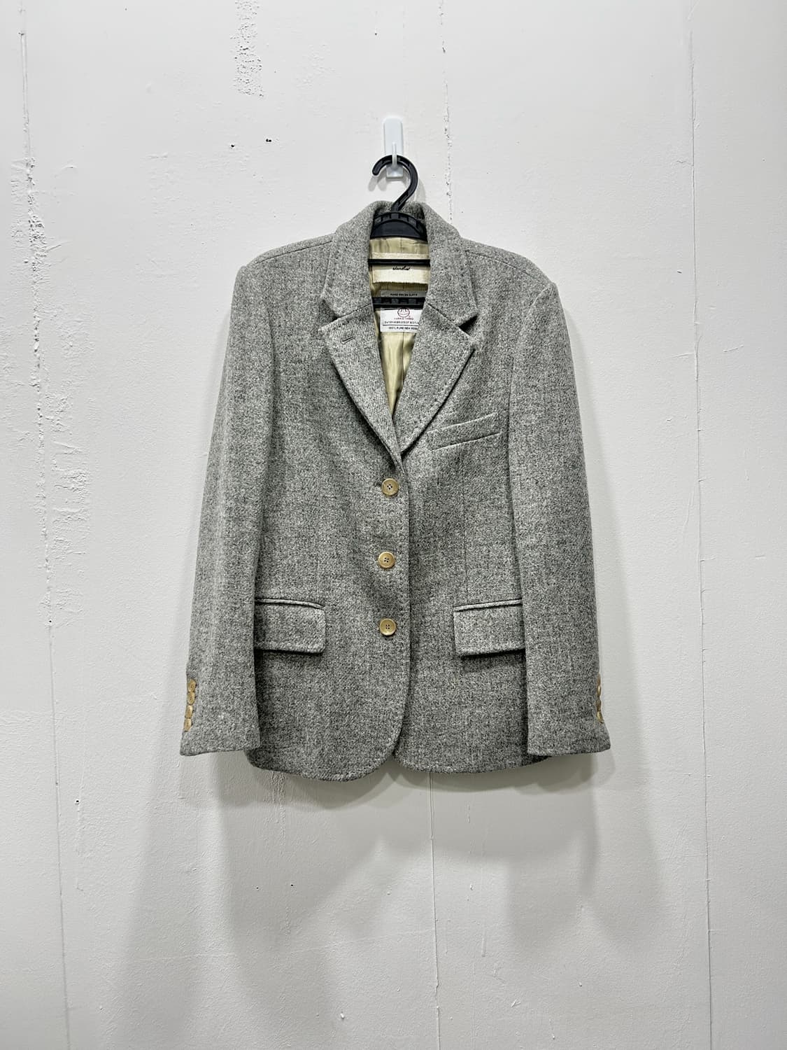 스타더스트 해리스트위드 울 100% 블레이저 자켓 상품이미지1